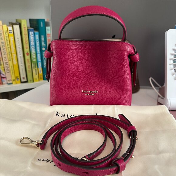 Kate Spade, Knott Pebbled Leather Mini Crossbody - Picture 5 of 5